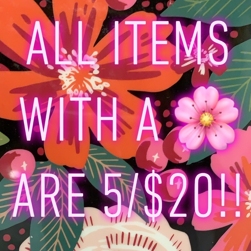 5/$20 BUNDLES!!